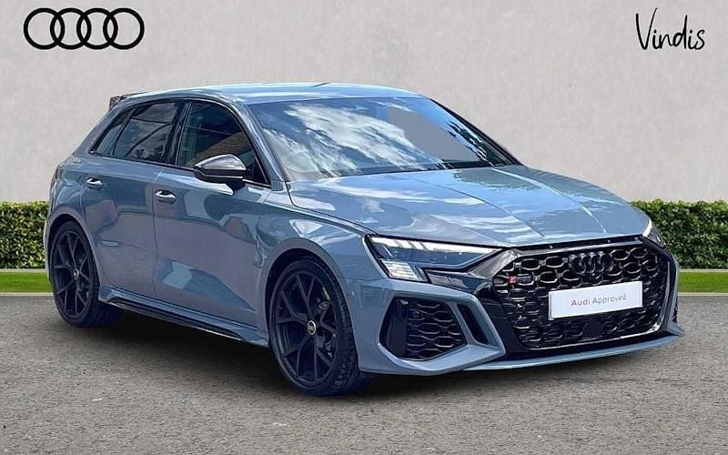 Grey Used 2023 Audi RS3 Sport Hatchback | £52,784 (Fair price) - Image 1/4