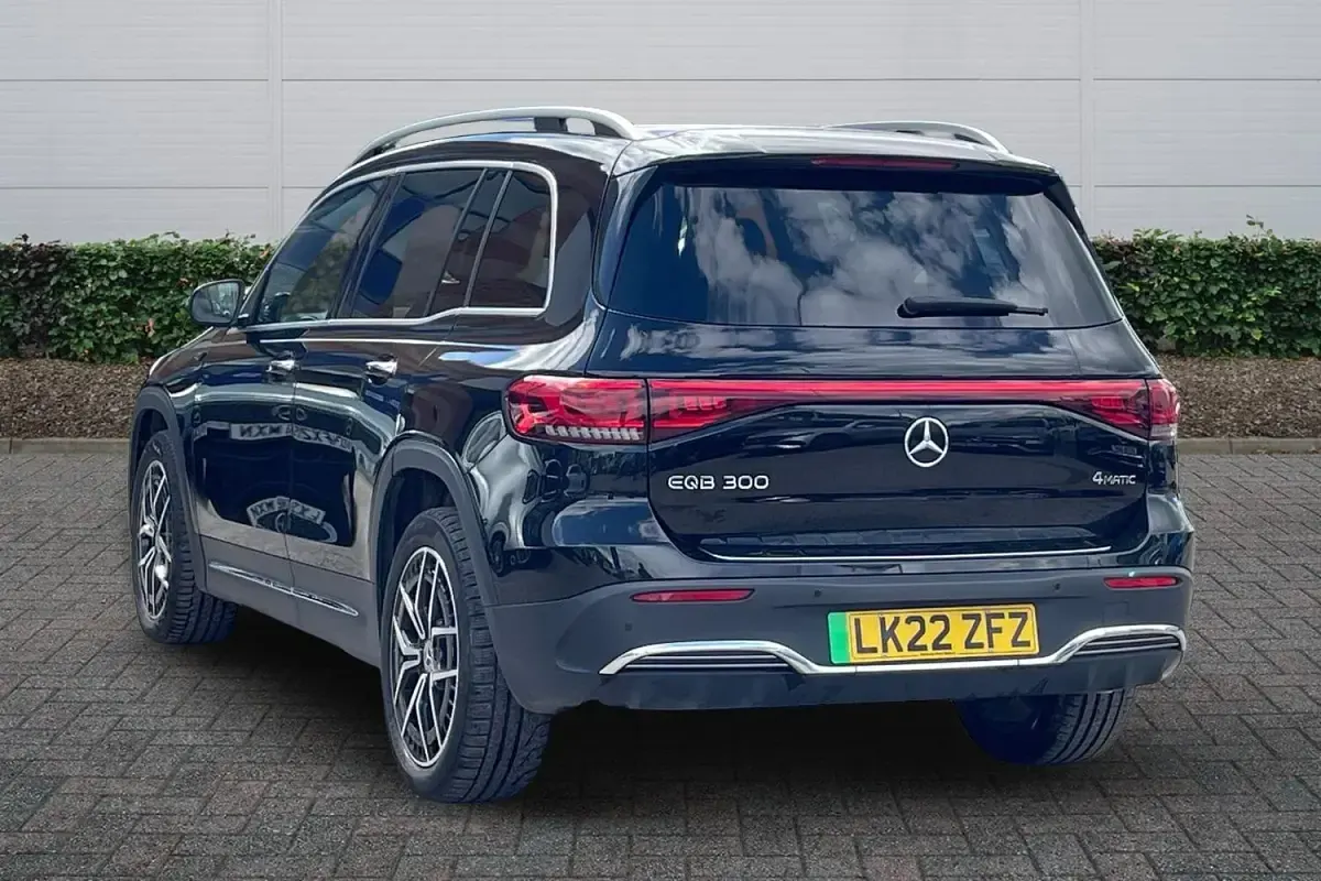 Used Mercedes EQB300 AMG Line Premium 167 kW (228 HP) 2022 Black SUV