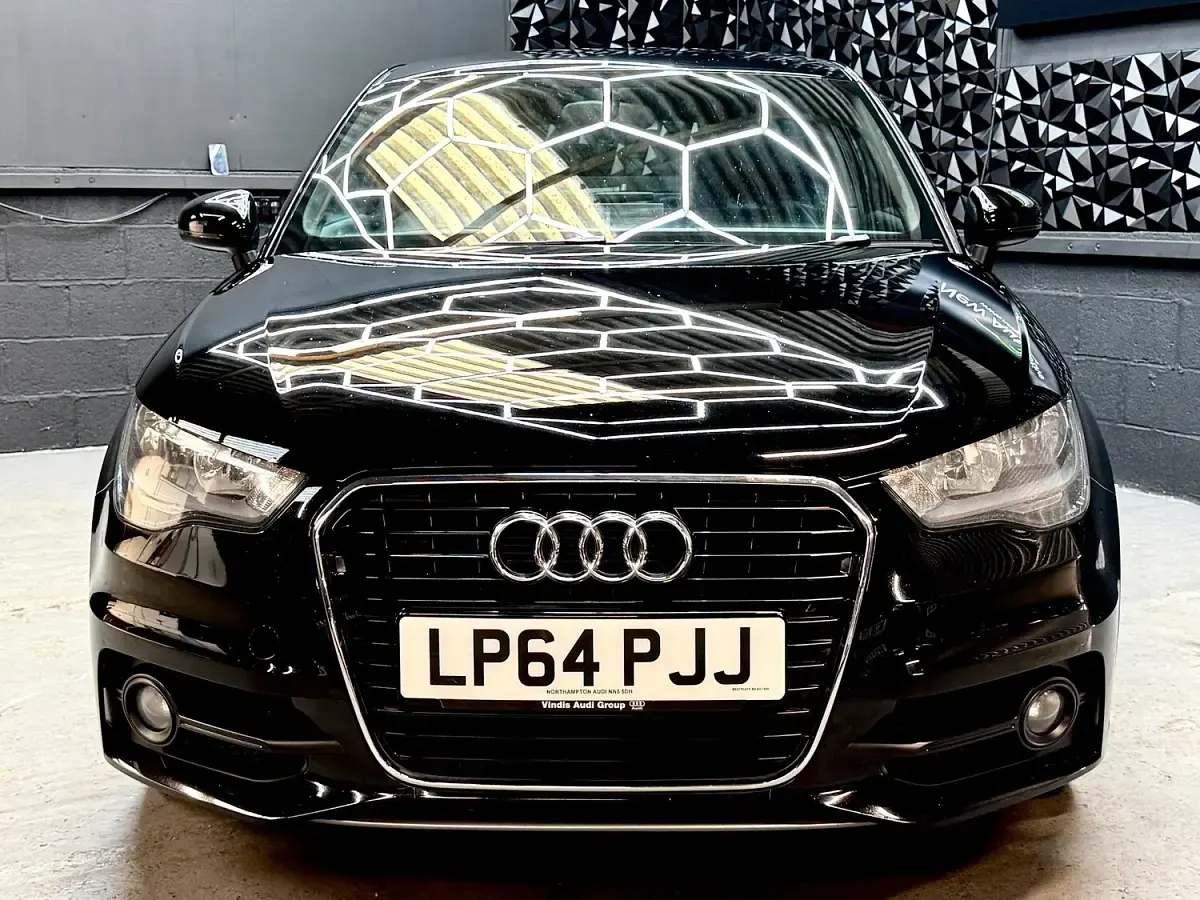 Used Audi A1 S-Line 122 HP (89 kW) 2015 Black Hatchback