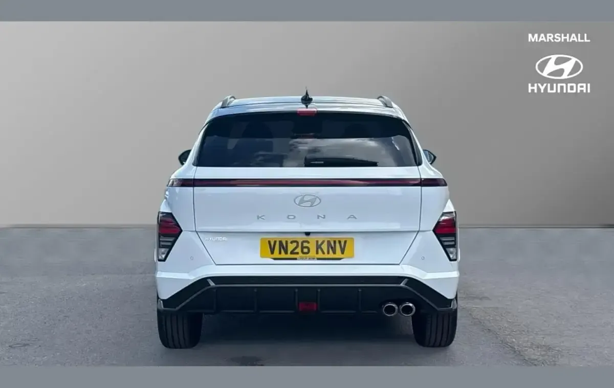 New Hyundai Kona N Line 135 HP (99 kW) 2026 White SUV