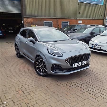 Silver Used 2022 Ford Puma Gen-E ST-Line SUV | £16,495 (Super price) - Image 1/4