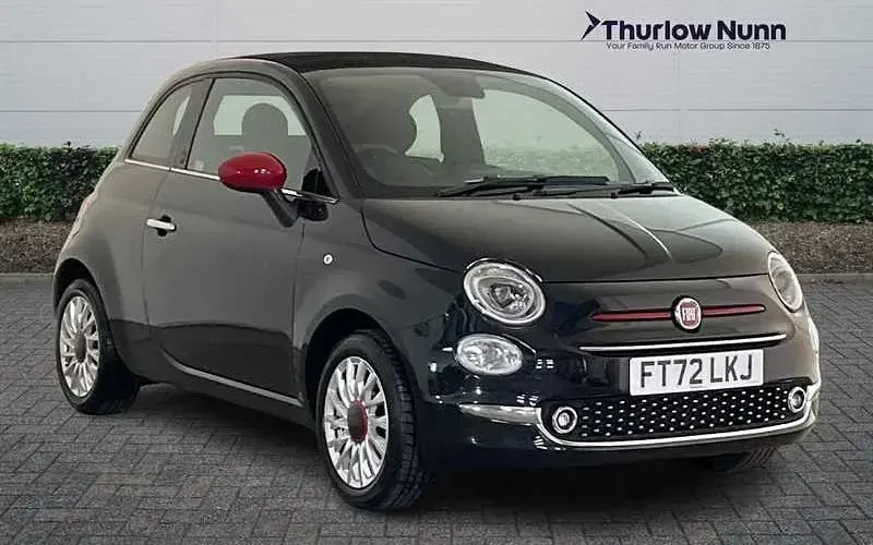 Used Fiat 500C Red 69 HP (50 kW) 2023 Cabriolet