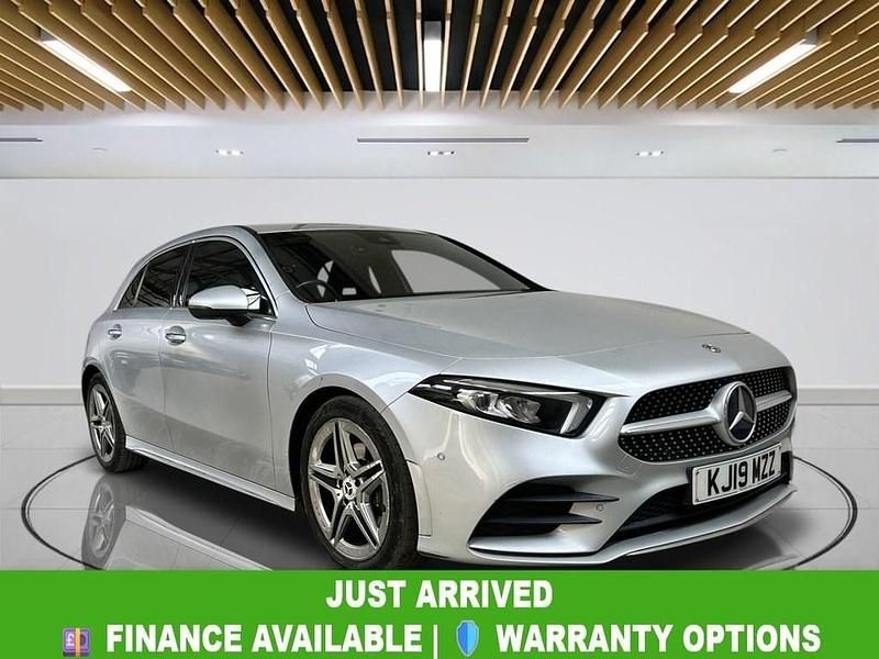 Used Mercedes A180 AMG line 116 HP (85 kW) 2019 Silver Hatchback