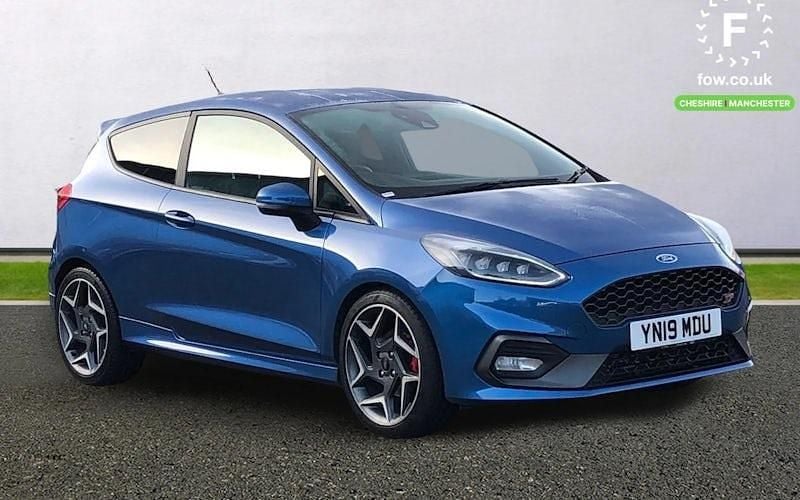 Used Ford Fiesta ST 200 HP (147 kW) 2019 Blue Hatchback