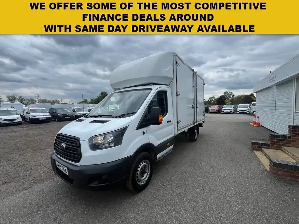 Używany Ford Transit 130 KM (95 kW) 2019 Biały Kabriolet