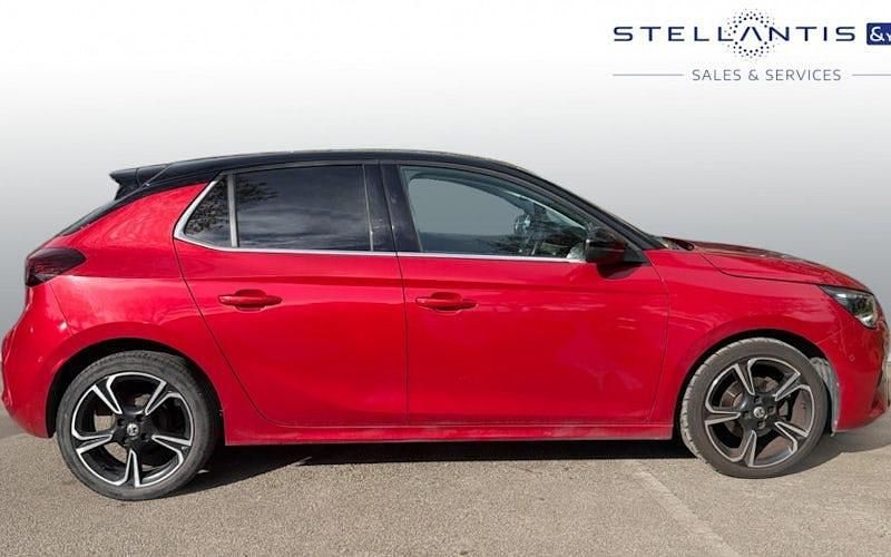 Used Vauxhall Corsa Edition 75 HP (55 kW) 2022 Red Hatchback