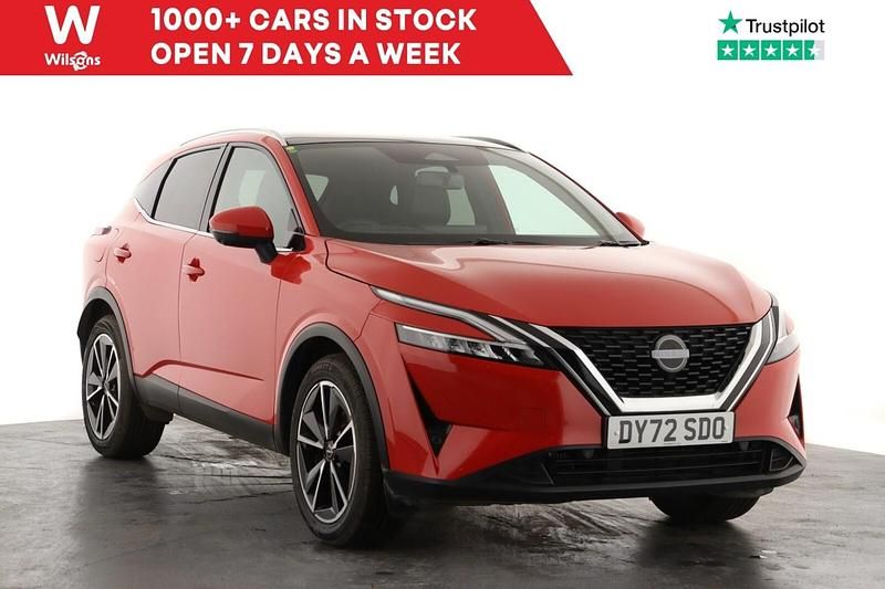 Used Nissan Qashqai Tekna 2022 Red SUV