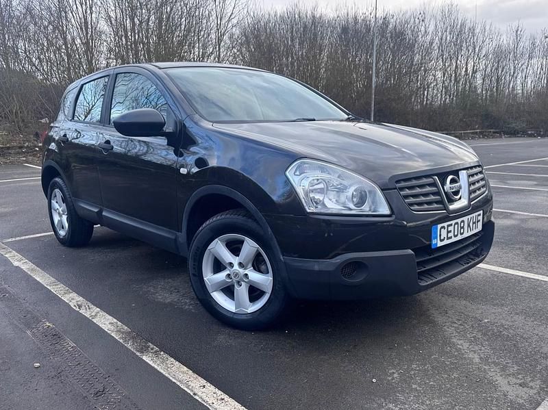Used Nissan Qashqai Visia 113 HP (83 kW) 2008 Black SUV