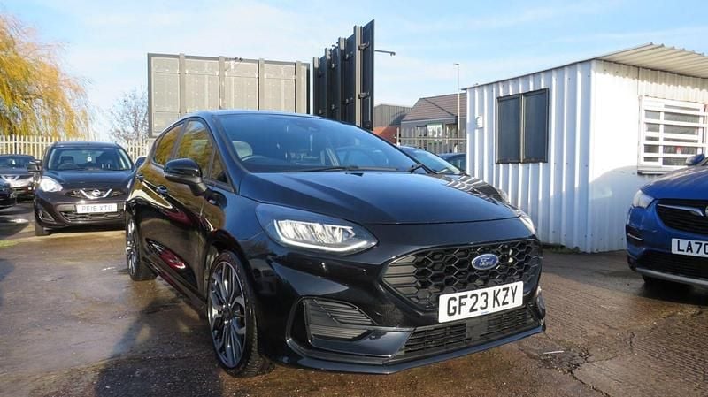 Black Used 2023 Ford Fiesta ST-Line X Hatchback | £11,395 (Super price) - Image 1/4
