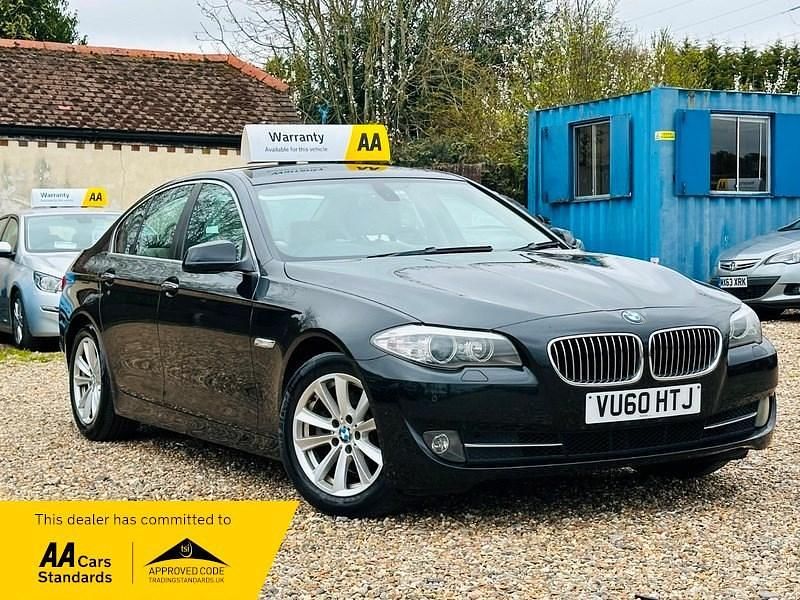 Used BMW 520 2010 Black Sedan