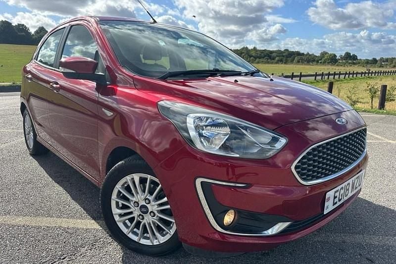 Red Used 2018 Ford Ka Plus Zetec Hatchback | £4,990 (Good price) - Image 1/1