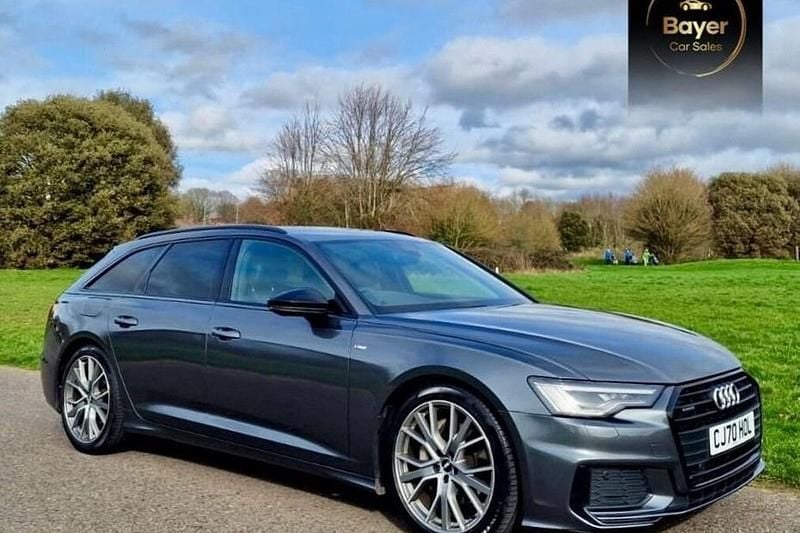 Used Audi A6 Black Edition 286 HP (210 kW) 2020 Grey Estate