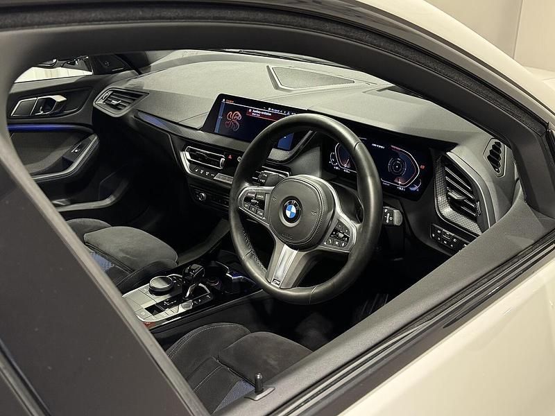 Used BMW M135 Comfort Edition 306 HP (225 kW) 2020 White Hatchback