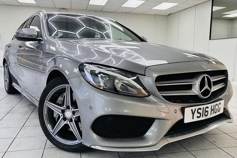 Used Mercedes C250 AMG line 2016 Silver Estate