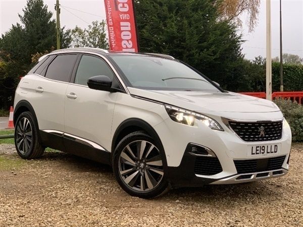 White Used 2019 Peugeot 3008 Premium SUV | £16,400 (Fair price) - Image 1/1