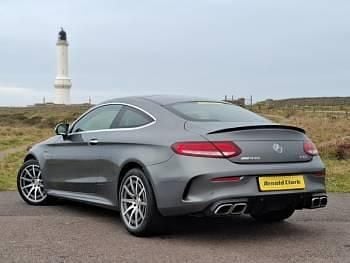 Used Mercedes C63S AMG Premium Plus 510 HP (375 kW) 2021 Grey Coupe