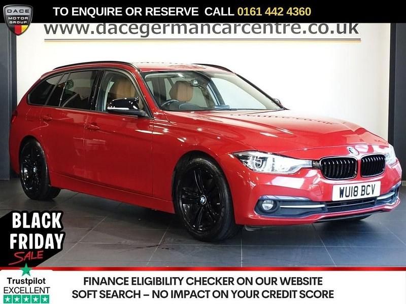 Red Used 2018 BMW 320 Efficient Dynamics Estate | £11,470 (Super price) - Image 1/3