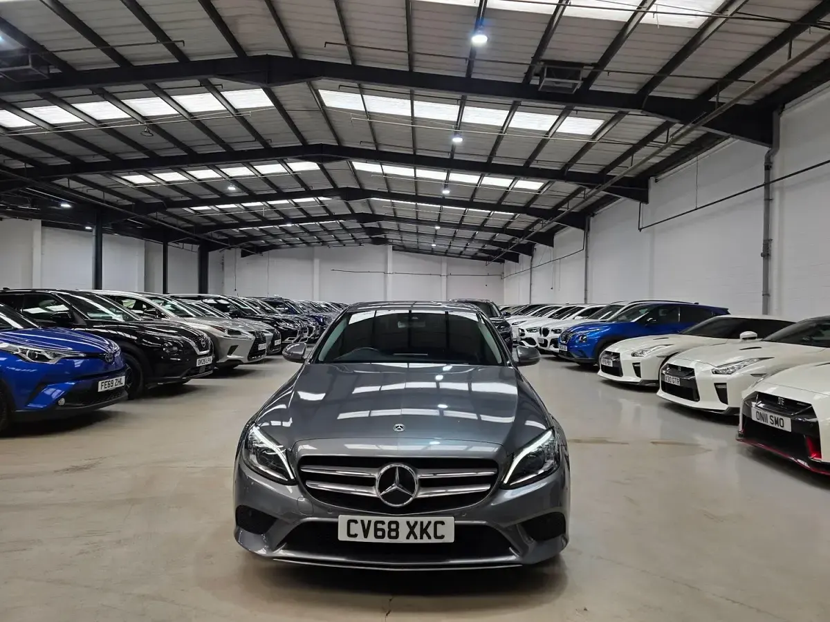 Used Mercedes C200 Premium 2018 Grey Sedan