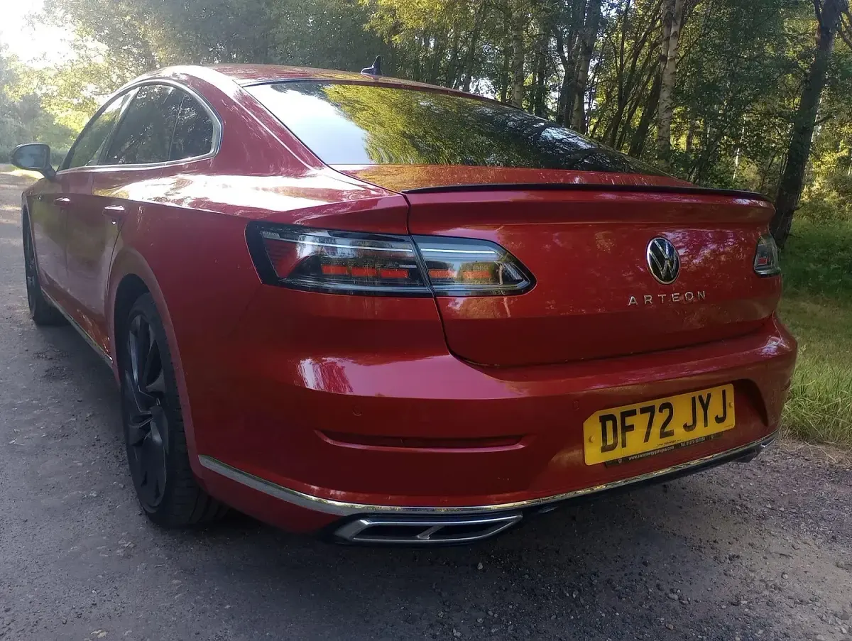 Used VW Arteon R-line 2023 Red Hatchback