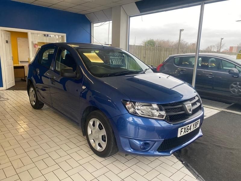 Used Dacia Sandero Ambiance 75 HP (55 kW) 2014 Blue Hatchback