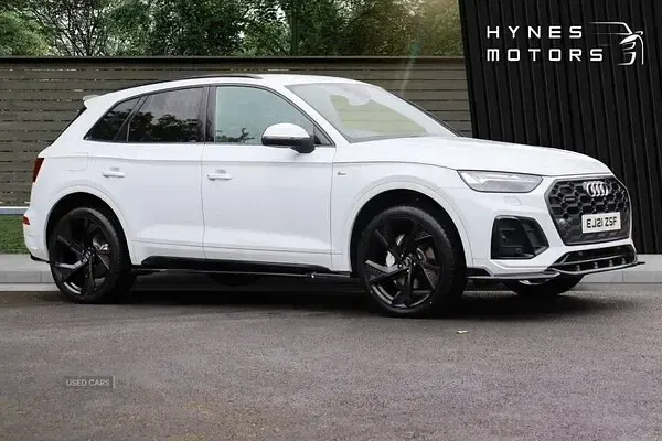 Used Audi Q5 S-Line 204 HP (150 kW) 2021 White SUV