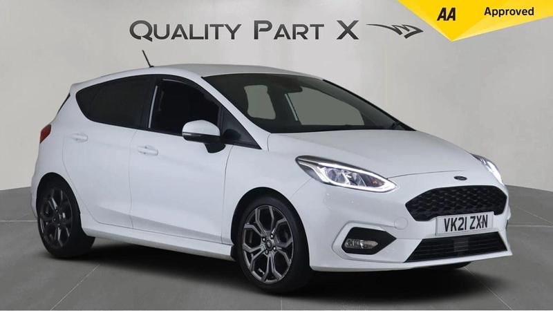White Used 2021 Ford Fiesta ST-Line Hatchback | £10,390 - Image 1/3