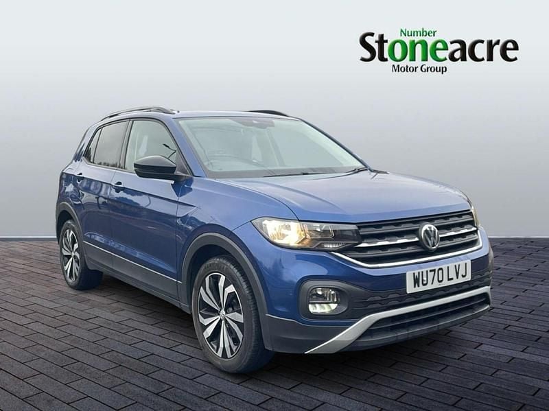 Used VW T-Cross SE 115 HP (84 kW) 2020 Blue SUV