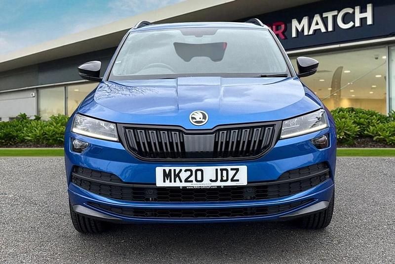 Used Skoda Karoq SportLine 2020 Blue SUV