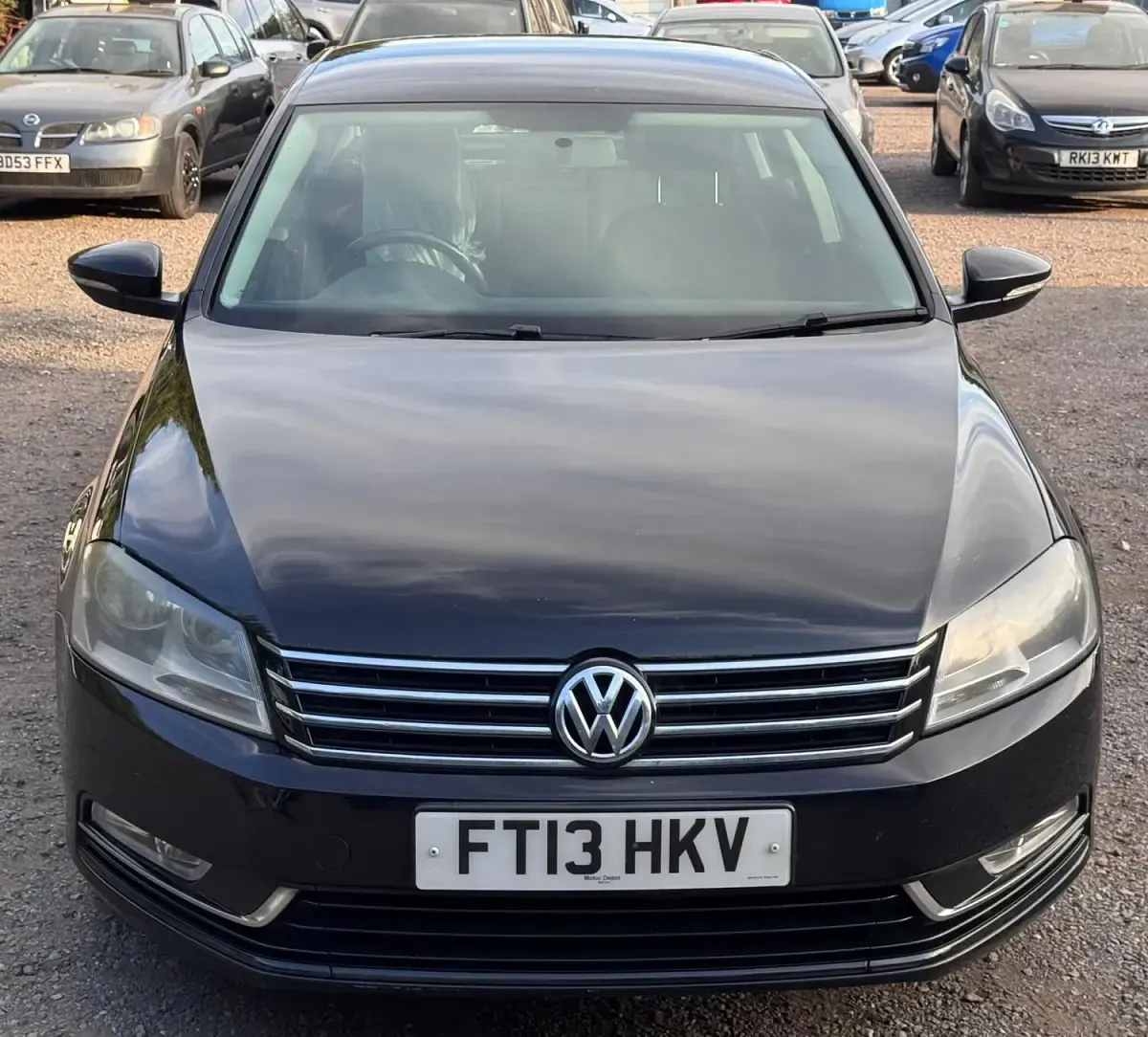Used VW Passat S 2013 Black Sedan