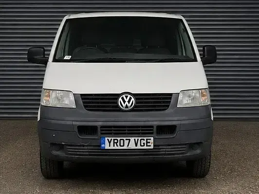 Used VW T5 130 HP (95 kW) 2007 White Van