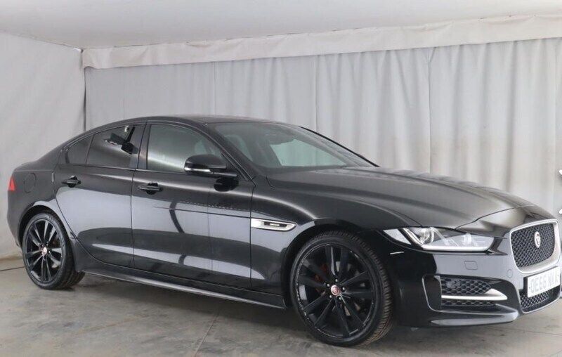 Black Used 2017 Jaguar XE R-Sport Sedan | £7,240 (Fair price) - Image 1/2