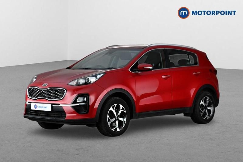 Used Kia Sportage 177 HP (130 kW) 2019 Red SUV