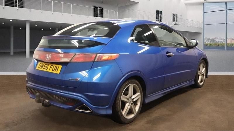 Used Honda Civic Type S 138 HP (101 kW) 2007 Blue Hatchback