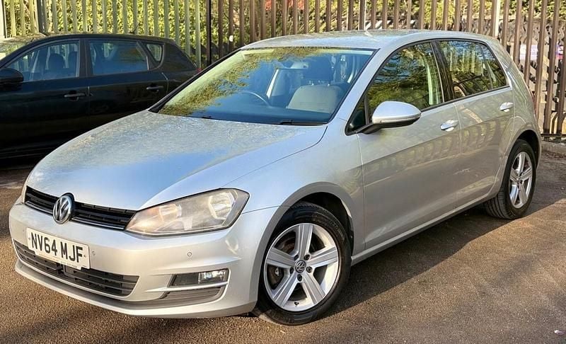 Used VW Golf VII Match 105 HP (77 kW) 2014 Silver Hatchback