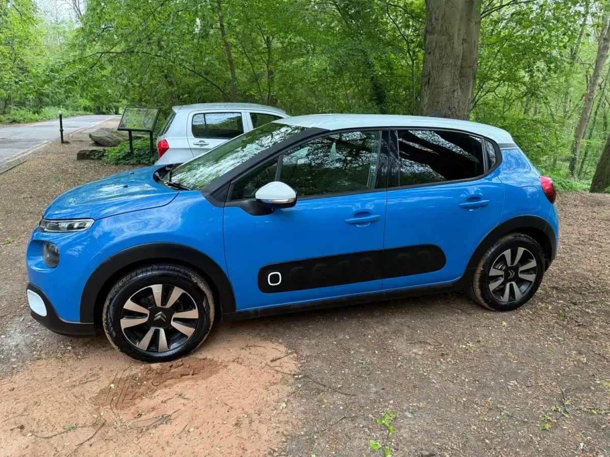 Begagnad Citroën C3 Flair 2018 Blå Halvkombi