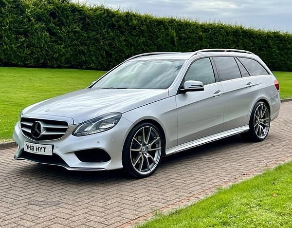 Used Mercedes E220 AMG 168 HP (123 kW) 2013 Silver Estate