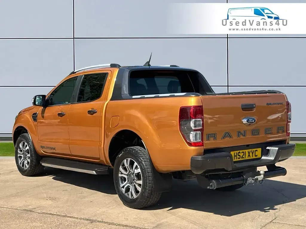 Used Ford Ranger Wildtrack 213 HP (156 kW) 2021 Orange Pickup