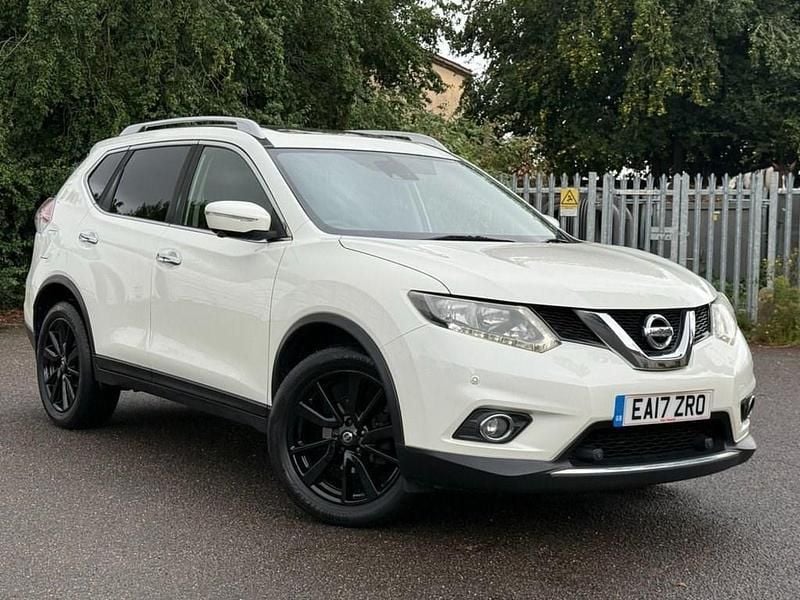 White Used 2017 Nissan X-Trail N-Vision SUV | £8,790 (Fair price) - Image 1/4