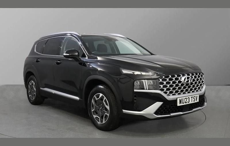 Black Used 2023 Hyundai Santa Fe Premium SUV | £30,628 (Good price) - Image 1/4