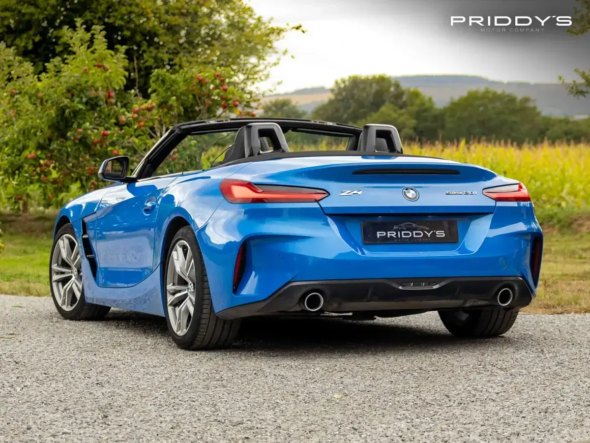 Used BMW Z4 M Sport 194 HP (142 kW) 2020 Blue Cabriolet