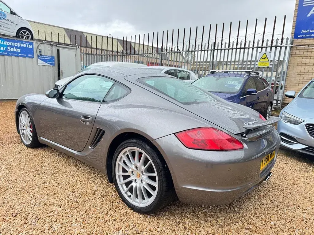 Used Porsche Cayman 295 HP (216 kW) 2008 Grey Coupe