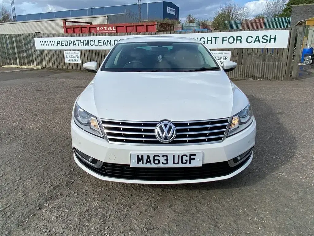 Used VW CC GT 177 HP (130 kW) 2013 White Sedan