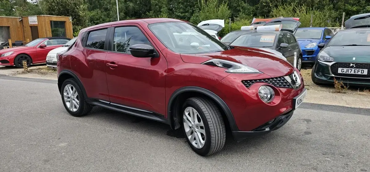 Used Nissan Juke 110 HP (80 kW) 2018 Red SUV