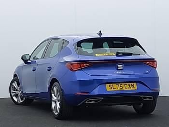 Used Seat Leon FR 115 HP (84 kW) 2025 Blue Hatchback