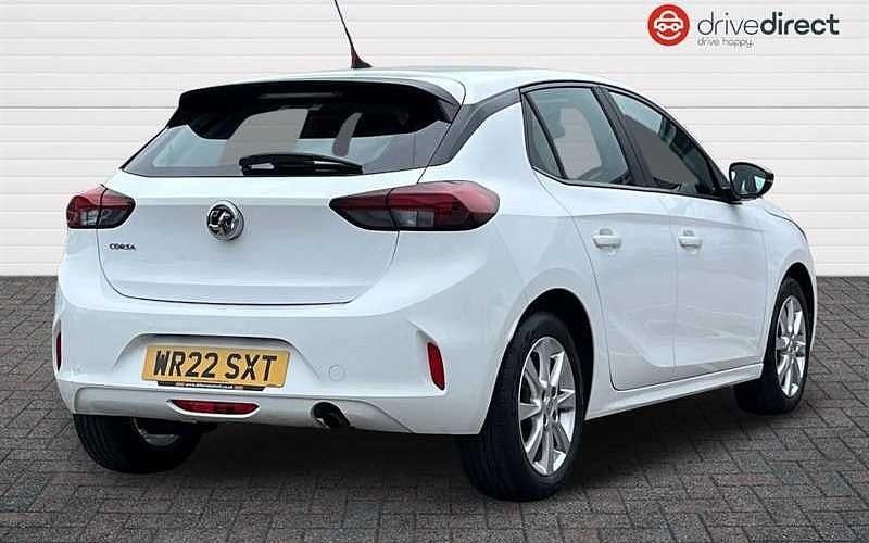 Used Vauxhall Corsa Edition 75 HP (55 kW) 2022 White Hatchback