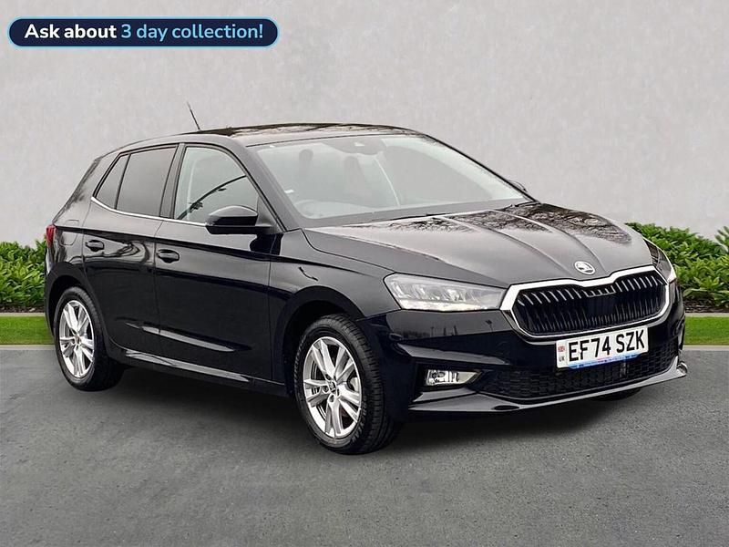 Used Skoda Fabia SE L 116 HP (85 kW) 2024 Black magic pearl effect Hatchback