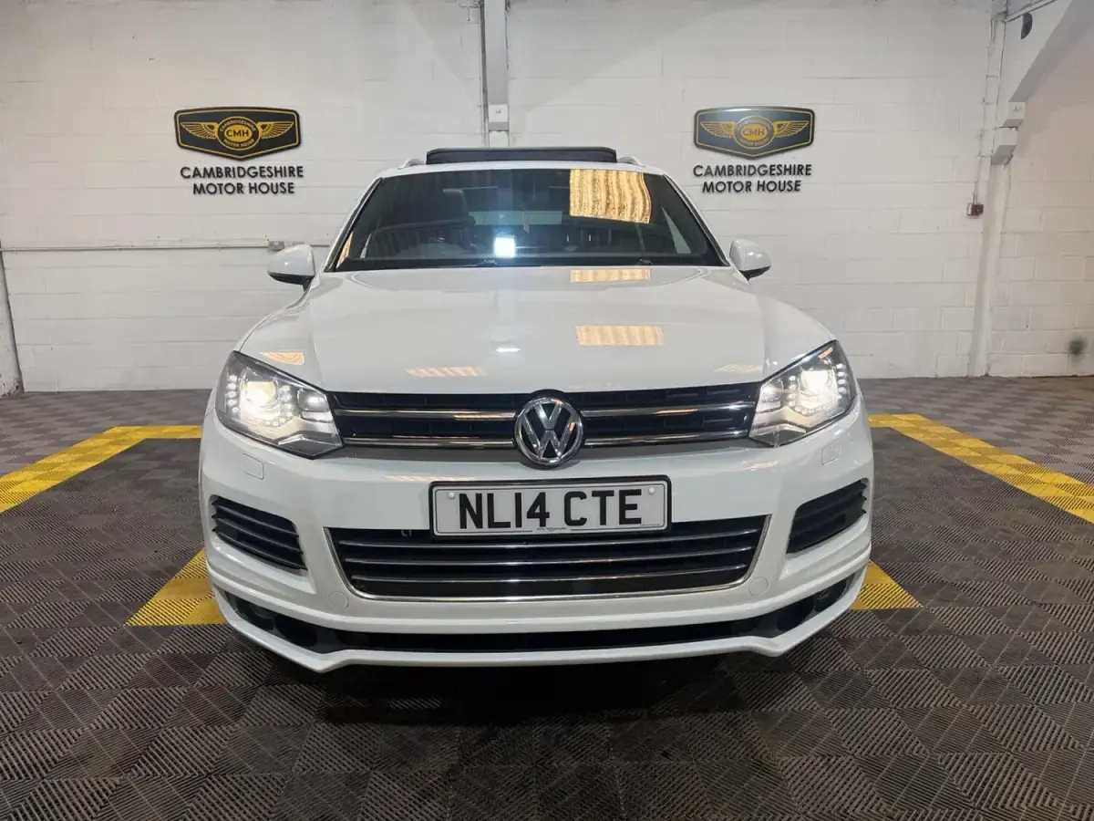 Used VW Touareg R-line 245 HP (180 kW) 2014 White SUV