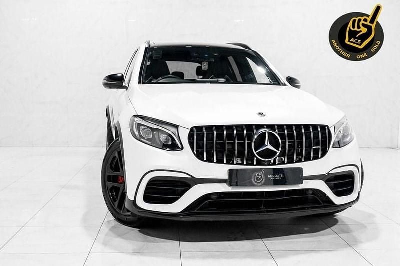 White Used 2018 Mercedes GLC63 AMG Premium SUV | £37,200 (Fair price) - Image 1/4