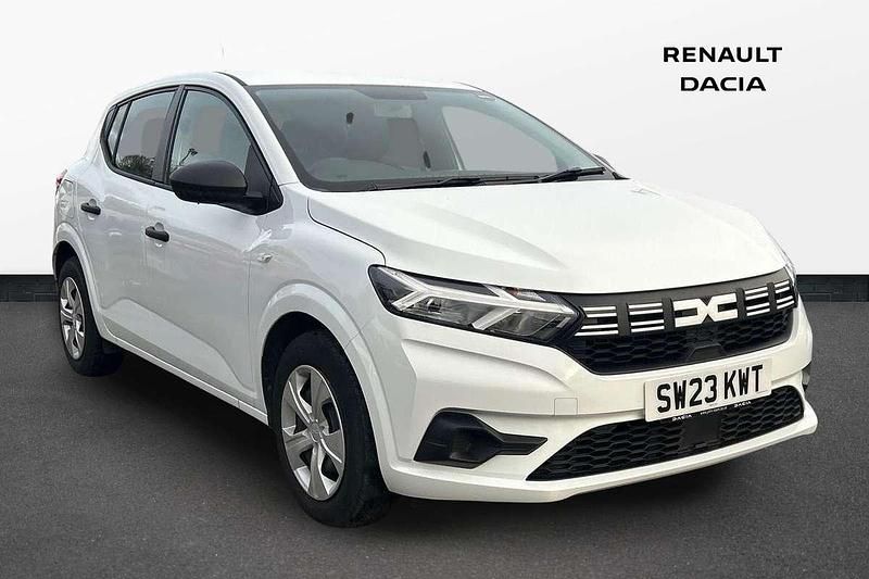White Used 2023 Dacia Sandero Essentiel Hatchback | £10,000 (Super price) - Image 1/4