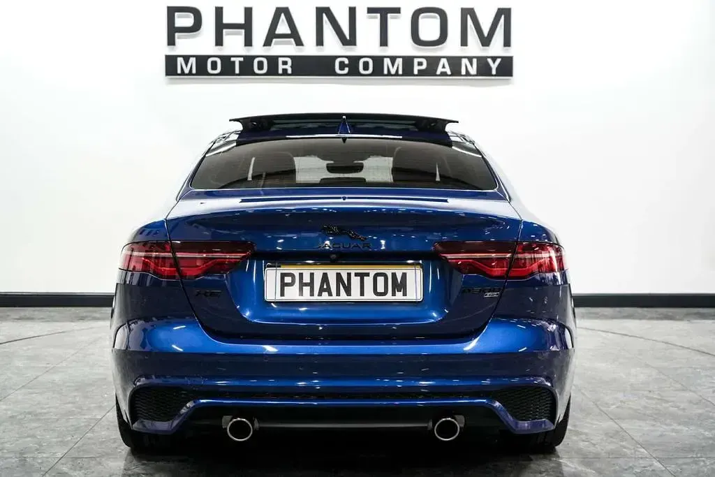 Used Jaguar XE R-Dynamic 300 HP (220 kW) 2021 Blue Sedan